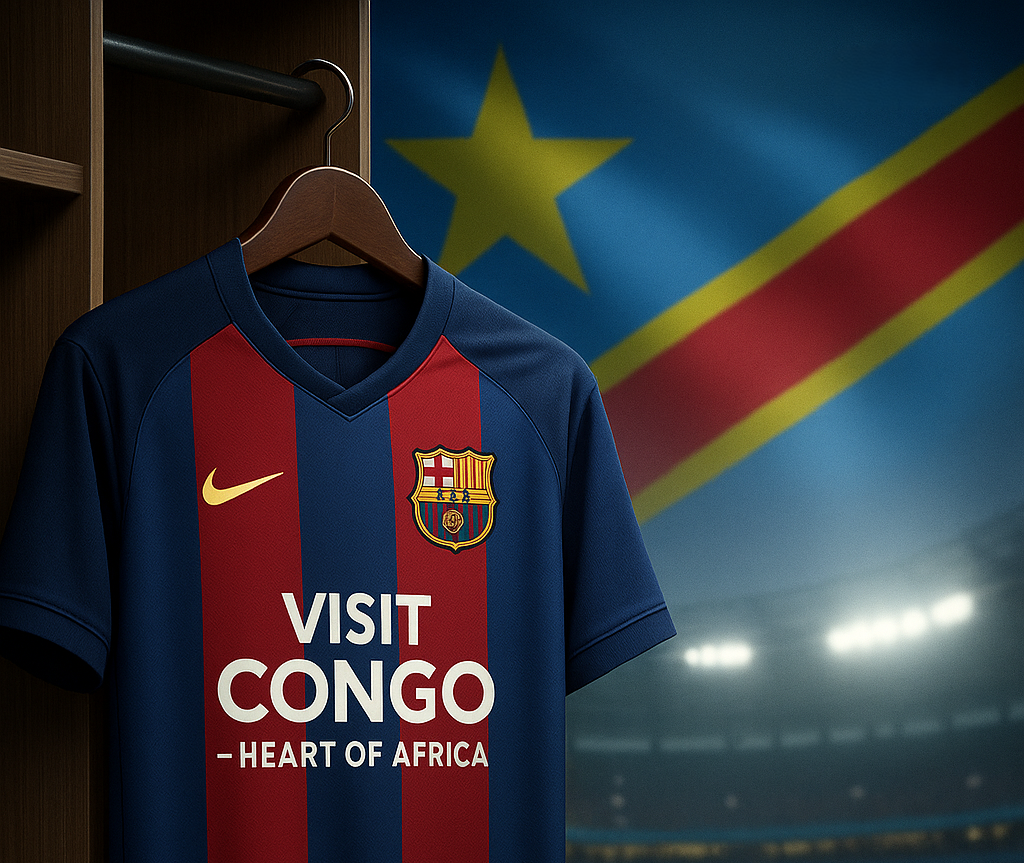 Barcelona’s 2025 Jersey to Spotlight DR Congo in Historic Sponsorship Deal