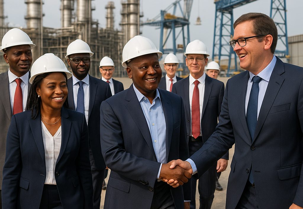 “Only Africans Can Develop Africa”: Dangote Urges Bold Investment from Global CEOs