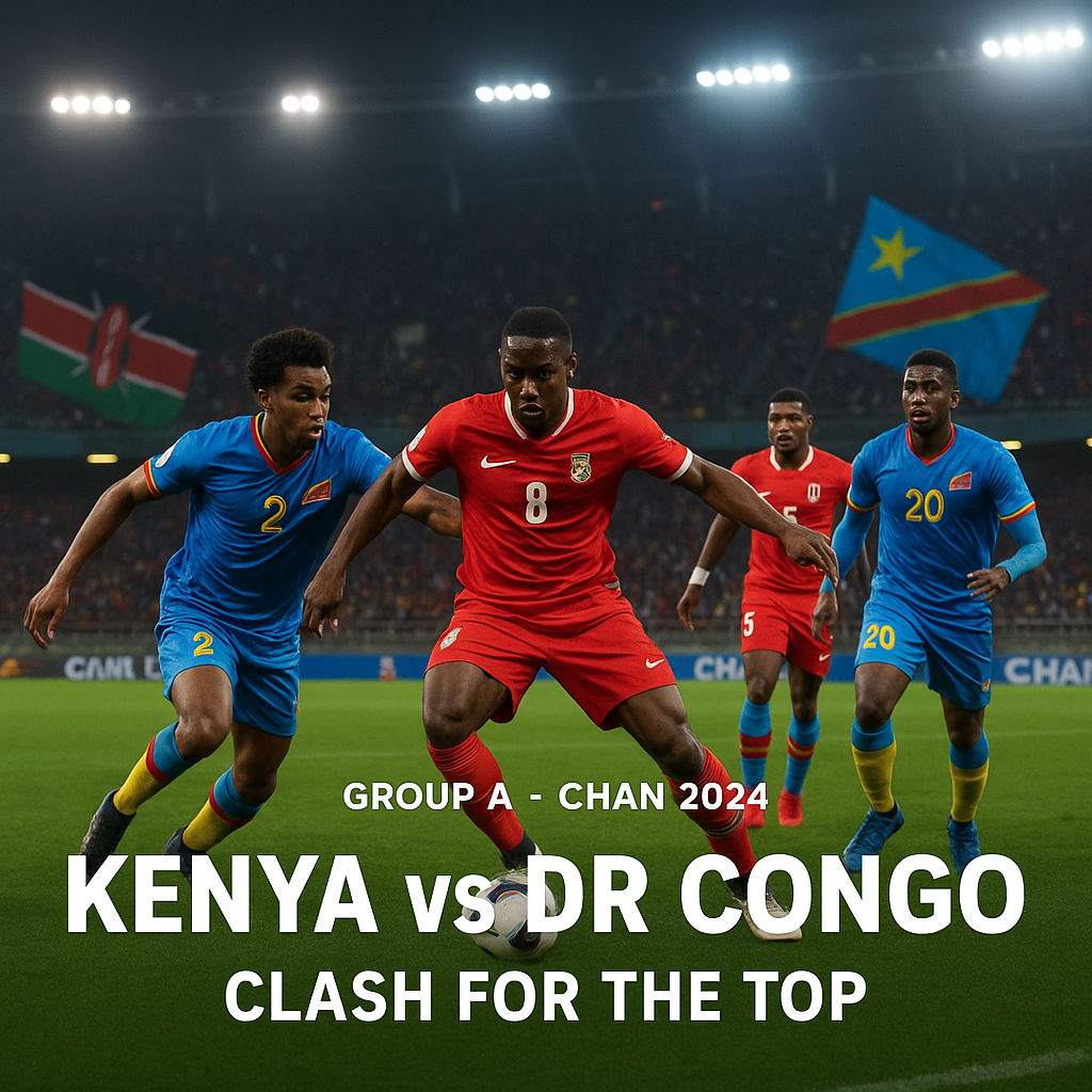 CHAN 2024: Kenya vs DR Congo — High-Stakes Showdown in Nairobi