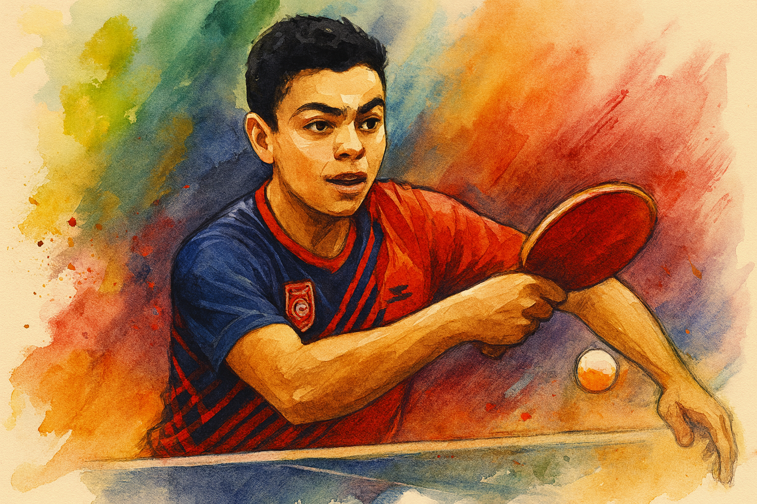 Wassim Essid: Tunisia’s Teen Sensation Poised to Become Africa’s Table Tennis King