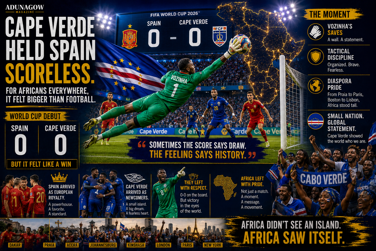 Cape Verde Held Spain Scoreless. For Africans Everywhere, It Felt Bigger Than Football.