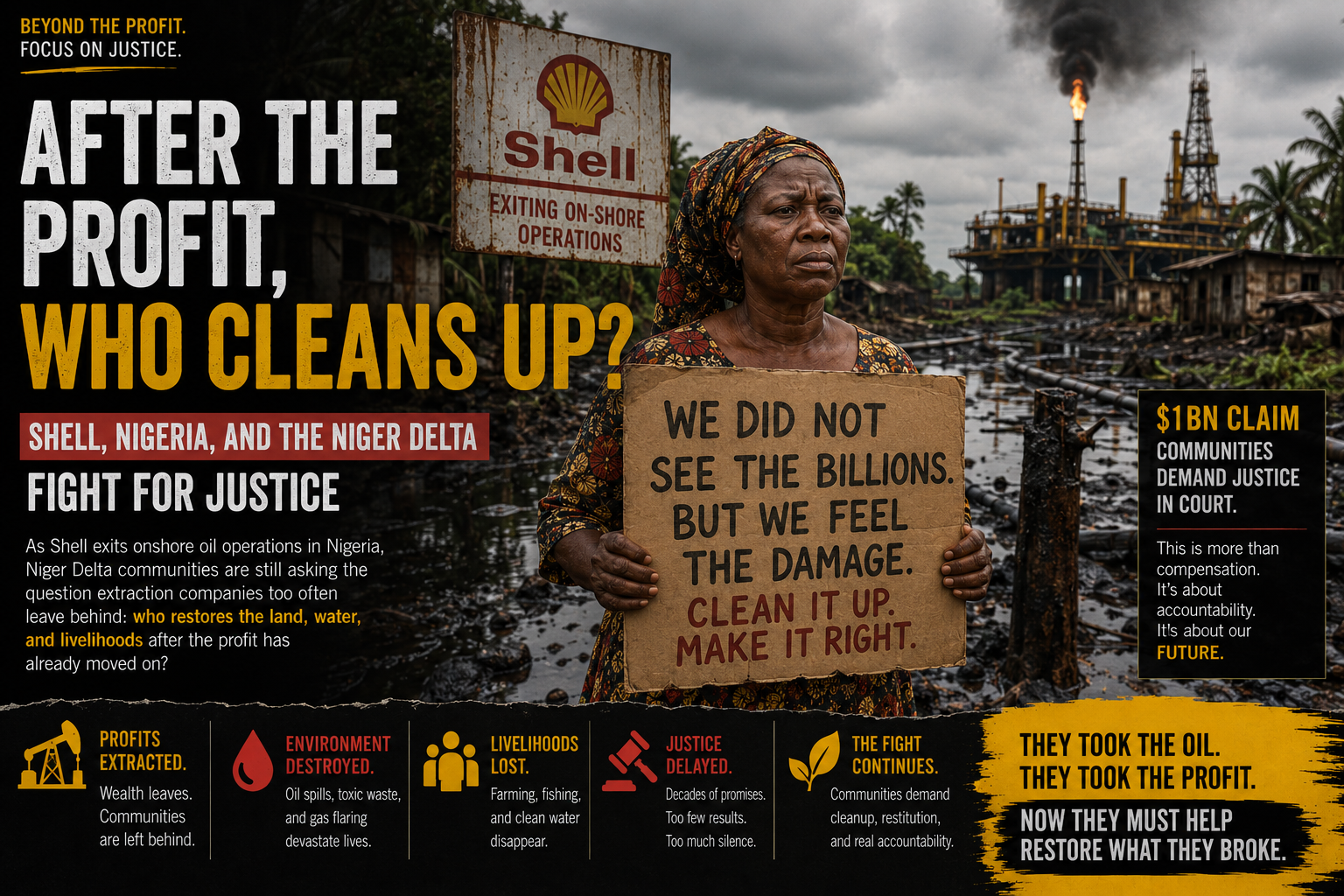 After the Oil Leaves: Who Cleans Up Nigeria’s Niger Delta?