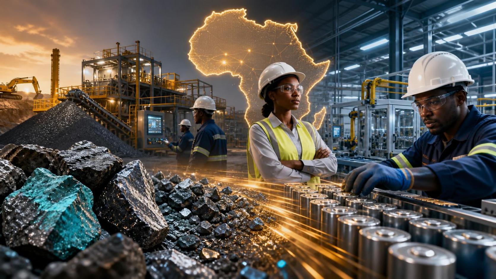 African critical minerals supply chain and battery value capture